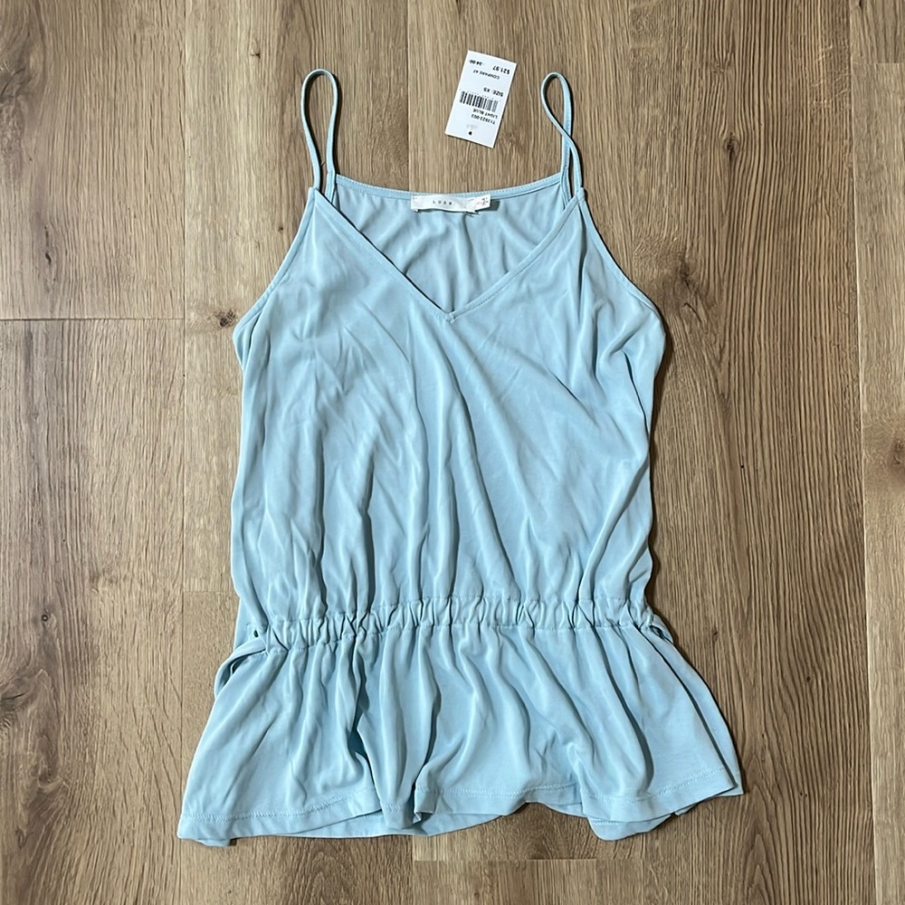 NWT Lush v-neck spaghetti strap tank top